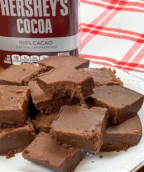 Using hershey's cocoa and a few other. Hershey's Chocolate Fudge | Recipe in 2020 | Cocoa powder ...