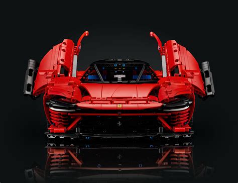 Lego Technic Ferrari Daytona Sp3 Adds To Supercar Collection Autoblog