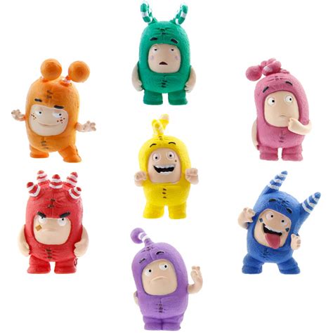 Golden Bear Oddbods Mini Figurine Set Dispatched From Uk By Golden