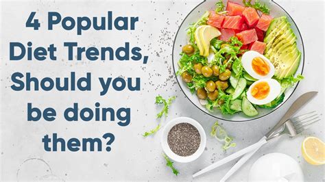 Learn 4 Popular Diet Trends Should You Be Doing Them Youtube
