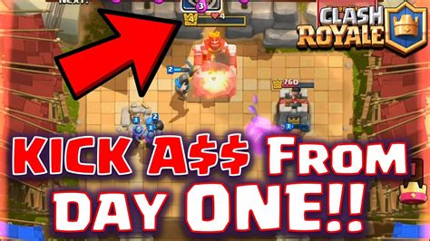 These decks are really starter level or just things people look to have fun and play with. Clash Royale - Level 1 Deck EPIC COMEBACK on Royale TV ...