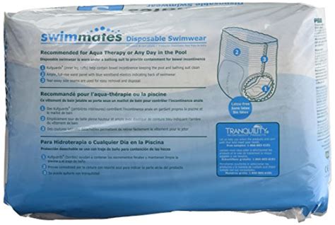 Swimmates Disposable Adult Swim Diapers Small 22 Buy Online In Uae