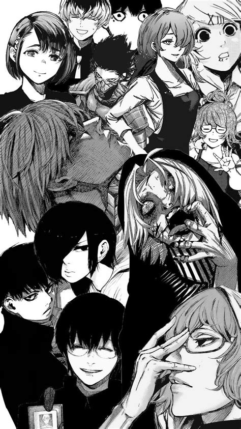 Free Download Tokyo Ghoul Collage That Fits For Iphone Lock Screens
