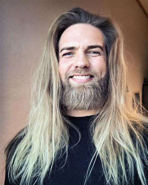 Lasse Matberg Beard Head Long Hair Beard Long Hair Styles Men Hair