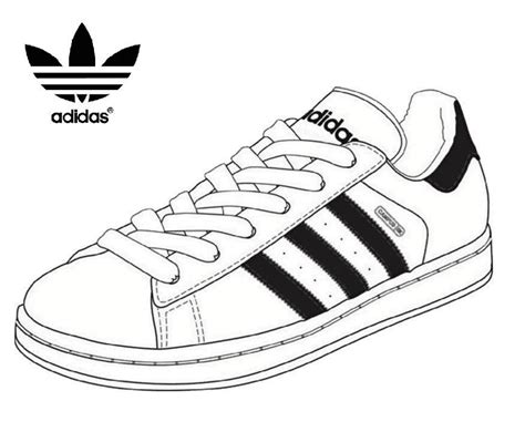 Adidas Shoes Coloring Pages