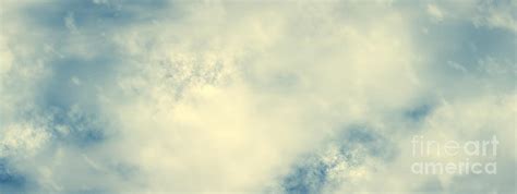 Cloudy Sky Background In Vintage Mood Clouds Photograph By Michal