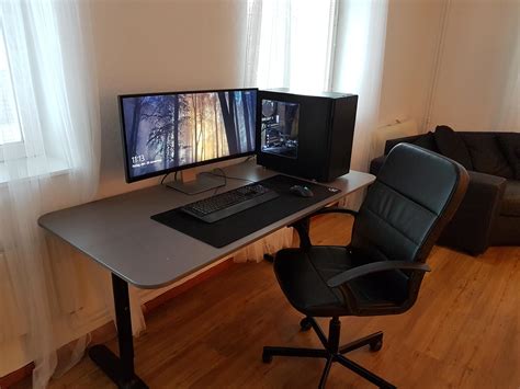 Simple And Boring But Its A Beginning Home Office Setup Home Office Design Room Upgrade
