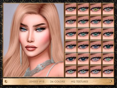 Pin On Makeup Looks Sims 4