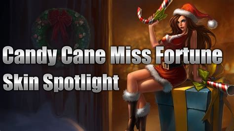 Candy Cane Miss Fortune Skin Spotlight 2013 Limited Edition Youtube