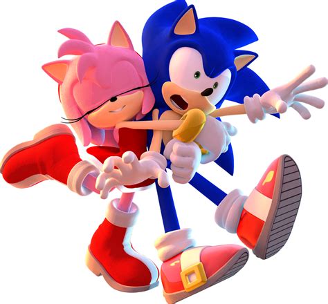 Sonic And Amy By Mateus2014 On Deviantart