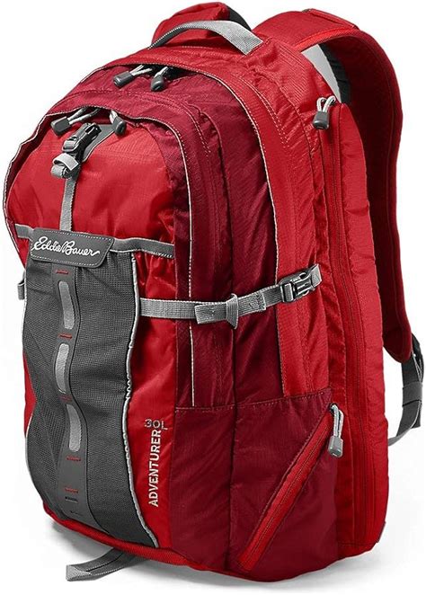 Eddie Bauer Adventurer Backpack Red Regular Onesze Sports