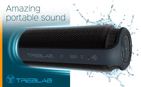 Treblab Hd55 Deluxe Bluetooth Speaker Impeccable 360
