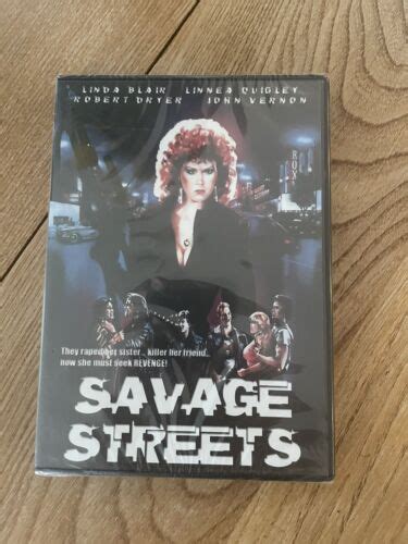 Savage Streets Dvd Linda Blair Linnea Quigley Rare Sealed Region Ebay