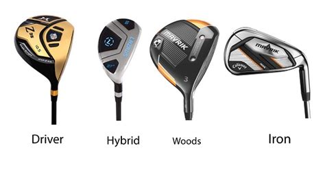Types Of Golf Clubs What Are 14 Clubs Honest Golf Club