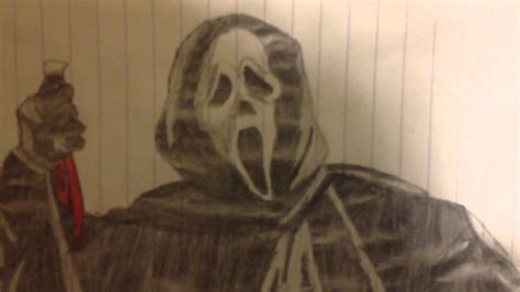 Ghost Face Drawing At Getdrawings Free Download