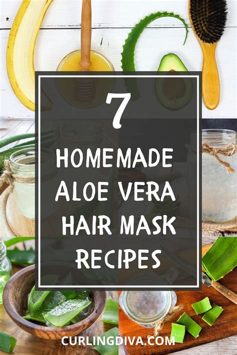 Aloe vera hair masks may benefit people with many different hair types. 7 Homemade Aloe Vera Hair Mask Recipes in 2020 | Aloe vera ...