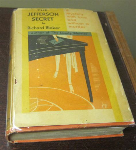 The Jefferson Secret by BLAKER, RICHARD. | Peter L. Stern & Co., Inc