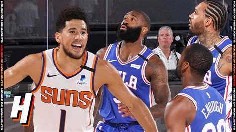 Phoenix Suns Vs Philadelphia 76ers Full Game Highlights August 11 2020 2019 20 Nba Season