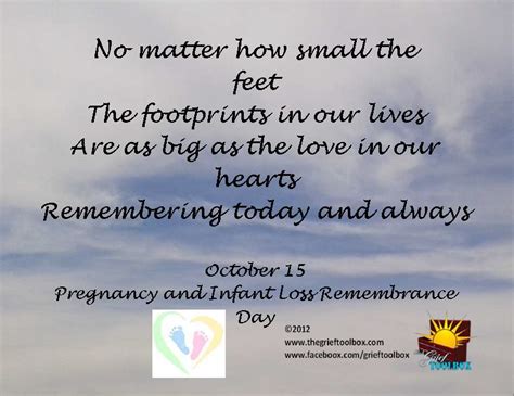 October 15th Pregnancy And Infant Loss Remembrance Day The Grief Toolbox