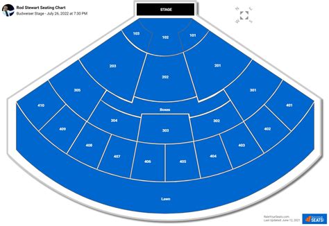 Budweiser Stage Seating Chart