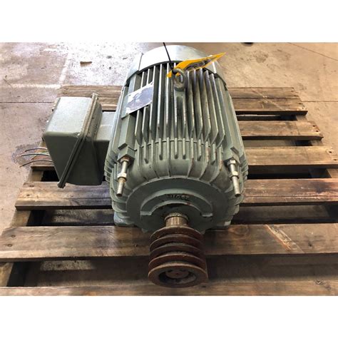 Used 20 Hp Industrial Electric Motor 286t Frame 1165 Rpm For Sale