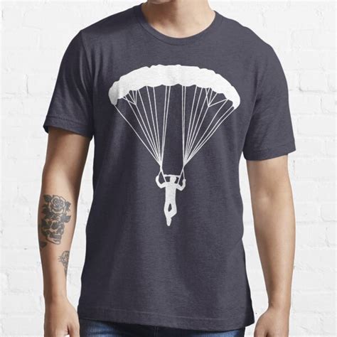 Skydive Silhouette T Shirt For Sale By Maydaze Redbubble Sky Dive