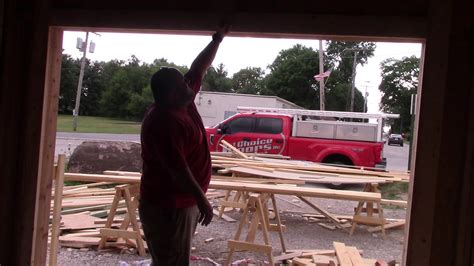 Proper Garage Door Opening Framing Youtube