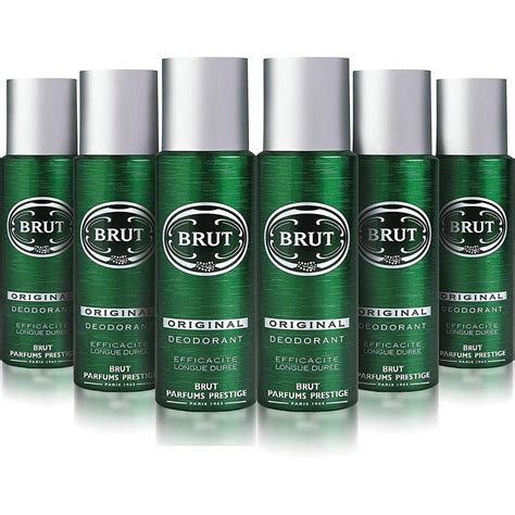 Brut Deodorant Body Spray 200ml Set Of 6 Perfumes Fragrances