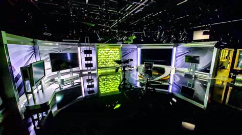 Free Stock Photo Of Broadcast Broadcast Studio News Set