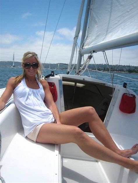 Woman Girls Lady Female Sailboats Sailing Sails Boats Custom Gallery The Sea Is A