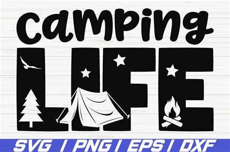 336 Camping Svg Cut Files SVG PNG EPS DXF File