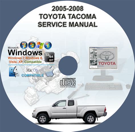 Toyota Tacoma Factory Service Repair Manual 2005 2006 2007 2008