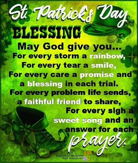 St Patricks Day Blessings Quote St Patricks Day Quotes St Patrick