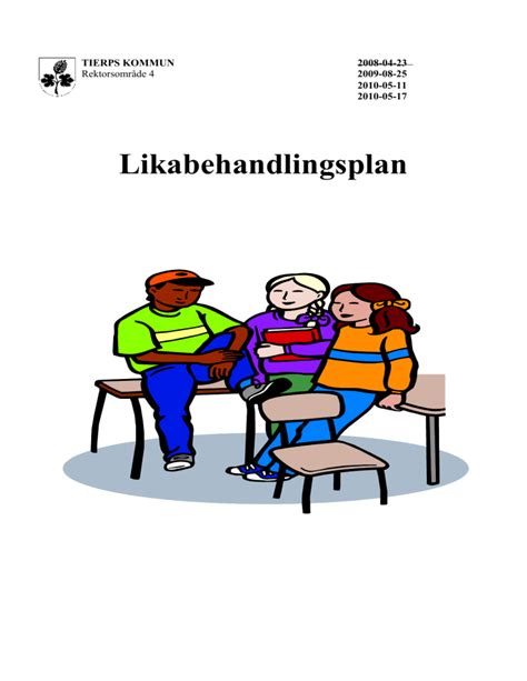 Likabehandlingsplan