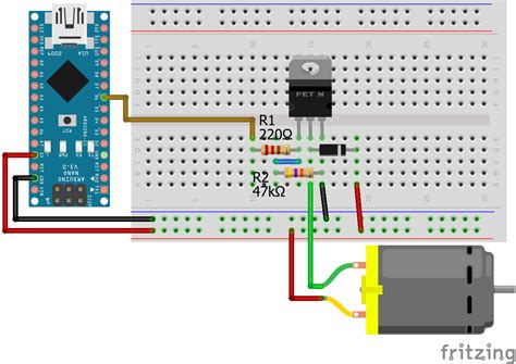 Control A Dc Motor With Arduino Esp8266 Or Esp32 Without Ic