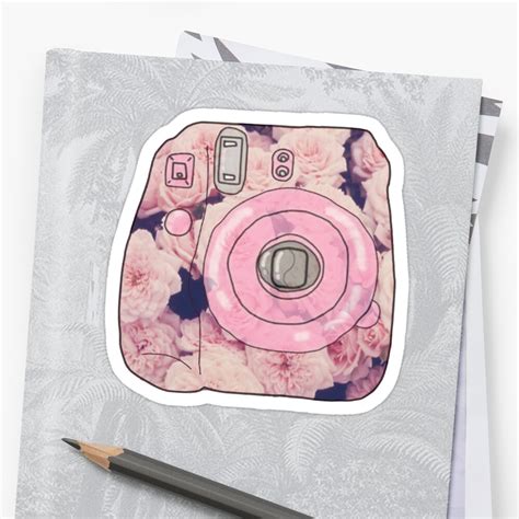 Polaroid Camera Stickers By Latoyia Redbubble