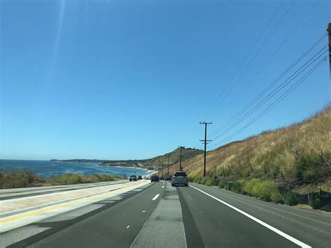 California State Route 1 From Interstate 10 In Santa Monica To San Luis