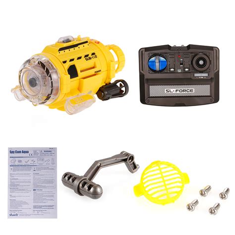 Buy Infrared Control SpyCam Aqua RC Submarine with 0.3MP ...