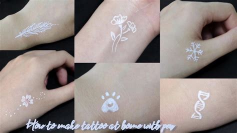 Hình xăm con rắn đẹp nhất cho nam nữ tattoo rắn ngày nay nhiều người rất ưa chuộng mẫu tattoo hình rắn bởi đơn giản để thể hiện cá.rắn hổ mang được xem là vua của các loại rắn. Những hình xăm đơn giản được vẽ bởi mực trắng - How to make tattoo at home with pen - YouTube