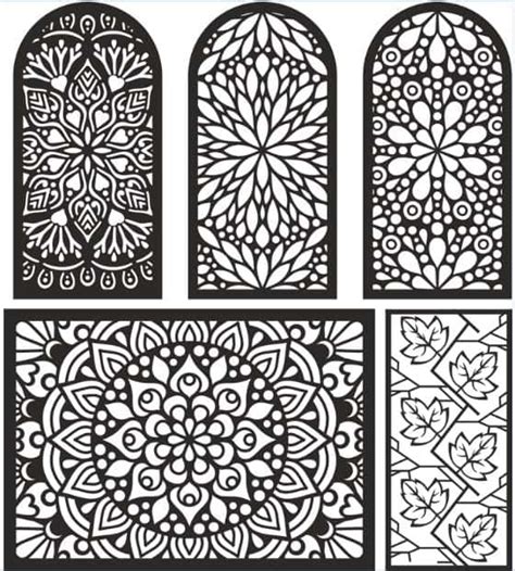 Lasercut Vector Cnc Patterns Wood Free Download Free Vector