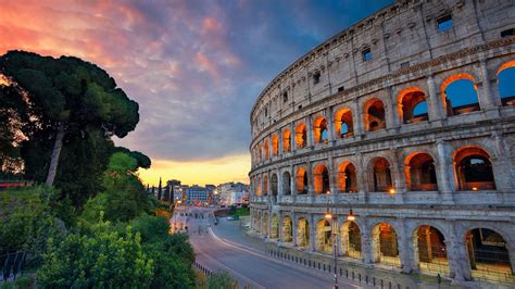 Download Rome Skyline Italy 4k Wallpaper Desktop Background By
