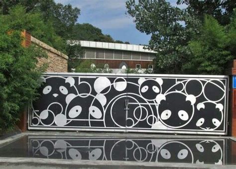 Panda Research Center Gate In China Outdoor Decor Gate Decor