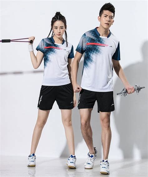 2018 Male Female Tennis Shirts Suits Tennis Men Table Tennis