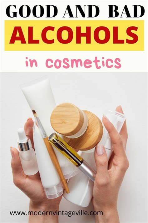 Understanding Good And Bad Alcohols In Skin Care Products