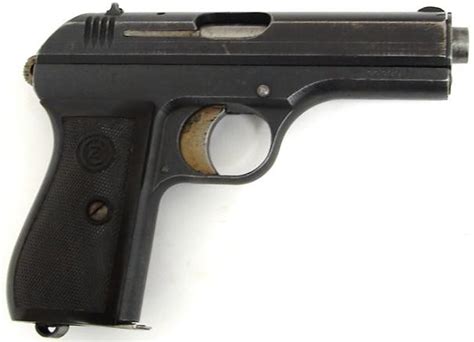 Cz 27 32 Auto Caliber Pistol War Time Production Nazi Marked Pistol