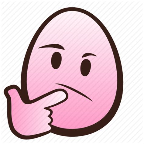 Download High Quality Thinking Emoji Transparent Pink Transparent Png