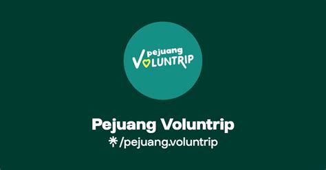 Pejuang Voluntrip Instagram Tiktok Linktree