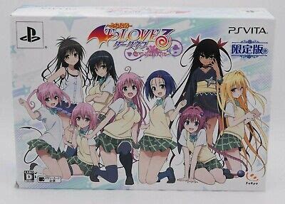 PS VITA To Love Ru Darkness Battle Ecstasy Limited Edition Japan Import