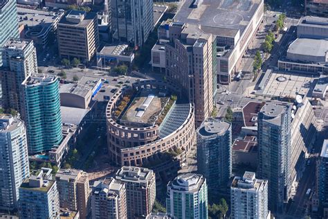 Aerial Photo | Vancouver Public Library - Central Branch