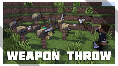 Weapon Throw For Minecraft 1161